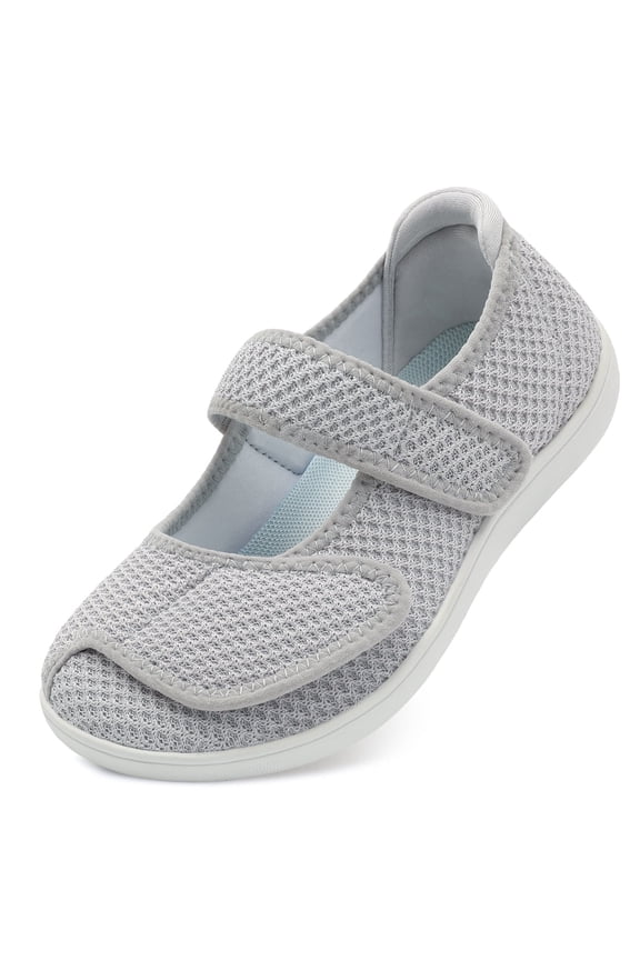 Women Mary Jane Slip On Diabetic Shoes,Wide Width Available