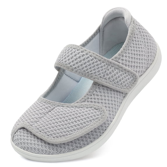 Barerun Zero drop Diabetic Wide Width Mary Jane Slip On Shoes