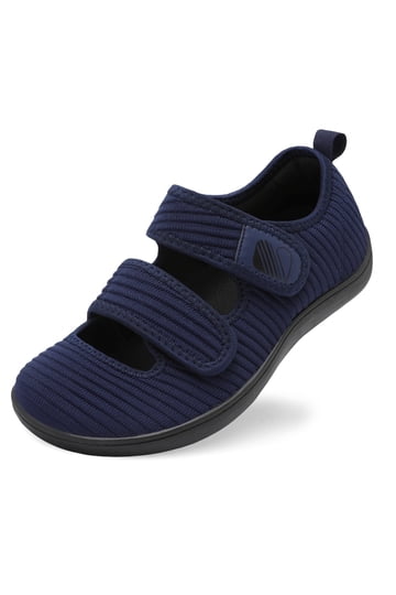 chinese dress ladies Ortho+rest Women Bunion Dress Shoes Low Heel Orthopedic Pumps-Cassie Navy / 8.5