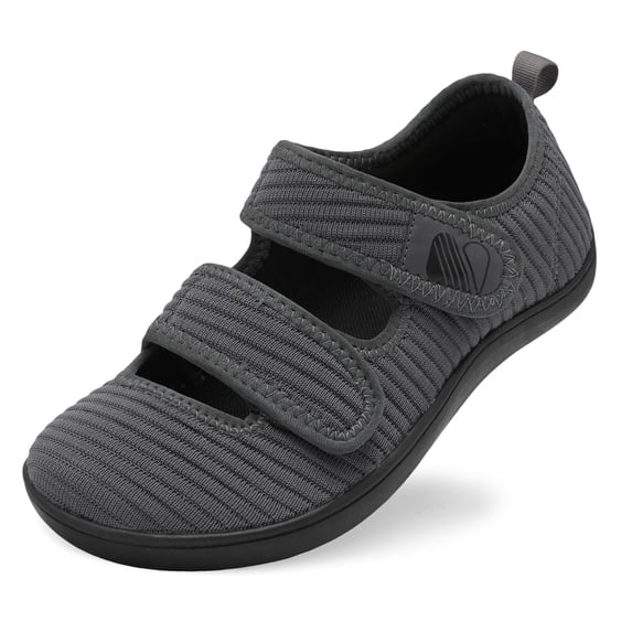 Adjustable Breathable Knit Walking Sneakers for Women Diabetic Friendly 11 Wide