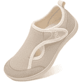 thumbnail image 1 of Barerun Women's Wide Diabetic Slippers Adjustable for Swollen Feet Indoor Outdoor House Shoes, 1 of 8