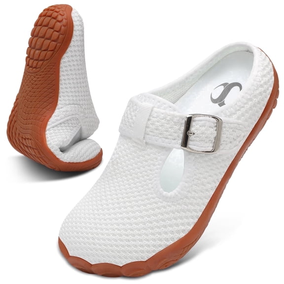 Womens Slippers Mules Wide Slip On Flat Slippers Diabetic Friendly 7
