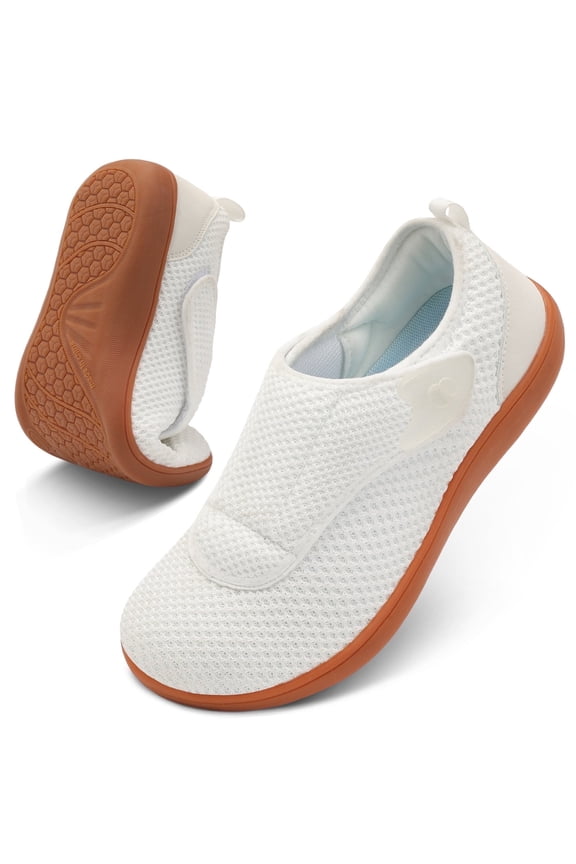 Womens Men Walking Shoes Comfortable Non Slip Wide Diabetic Shoes