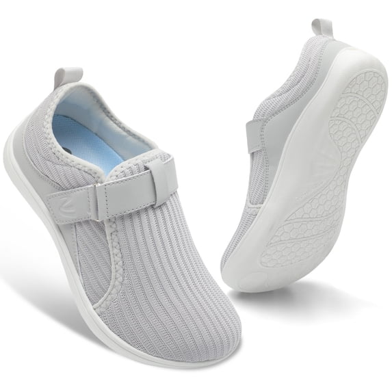 Barerun Womens Wide Walking Shoes Breathable Zero Drop Barefoot Casual Shoe Indoor Outdoor