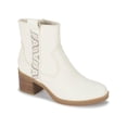 thumbnail image 1 of Baretraps Womens Covina Faux Leather Round Toe Ankle Boots, 1 of 8