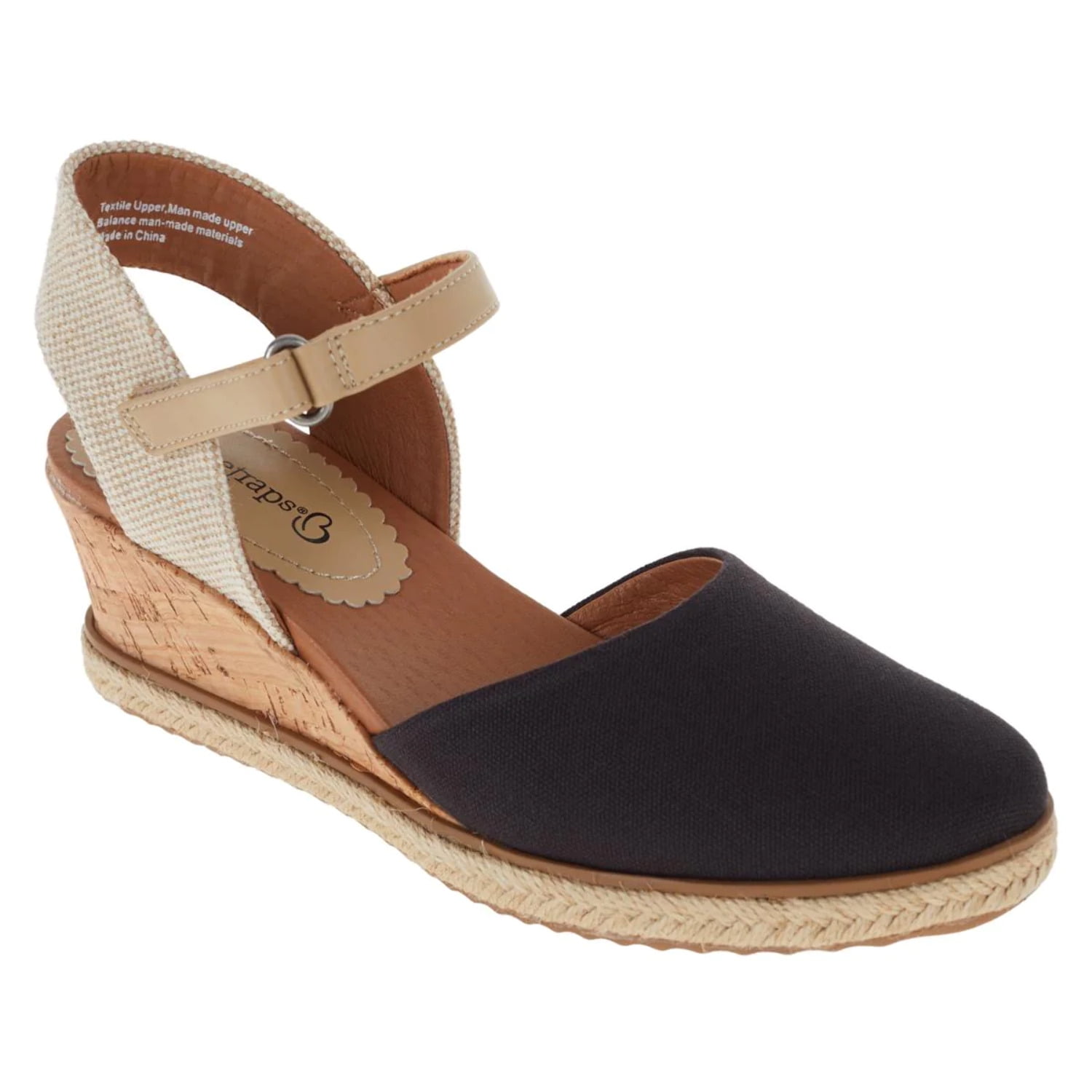 Baretraps Ocean ClosedToe Espadrille Wedge Sandal
