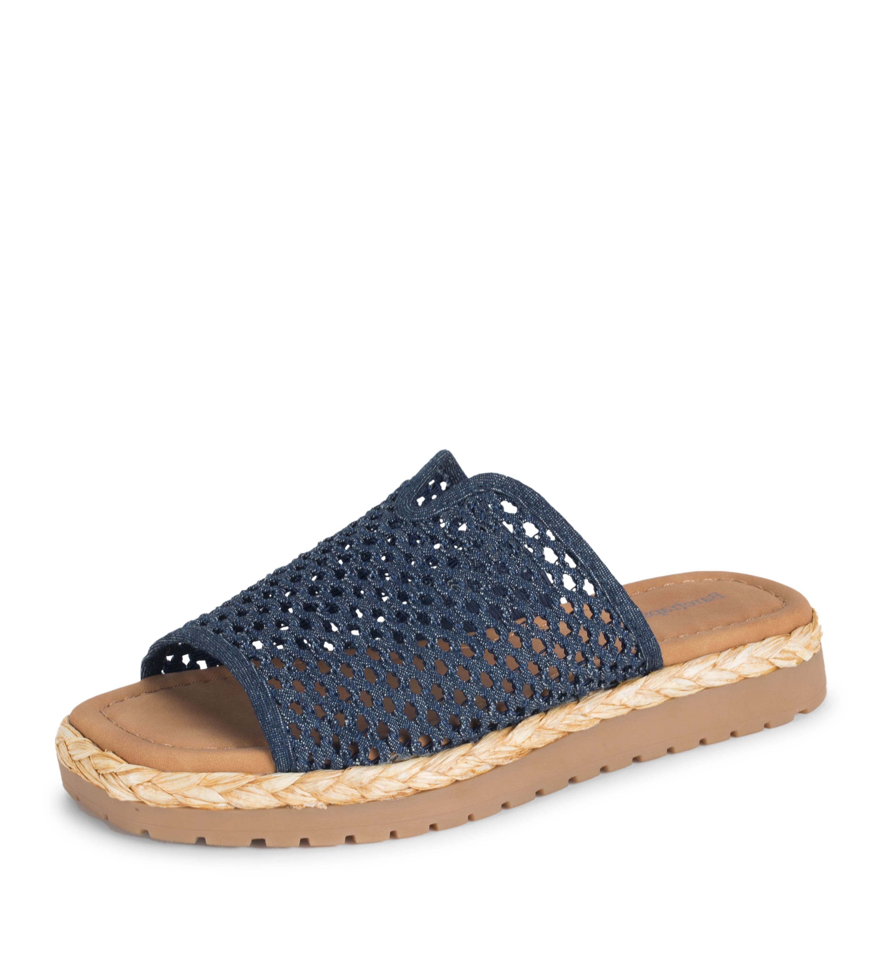 Baretraps TASMINE Women s Sandals Flip Flops Dark Denim Size 5.5 M BT29820 Walmart