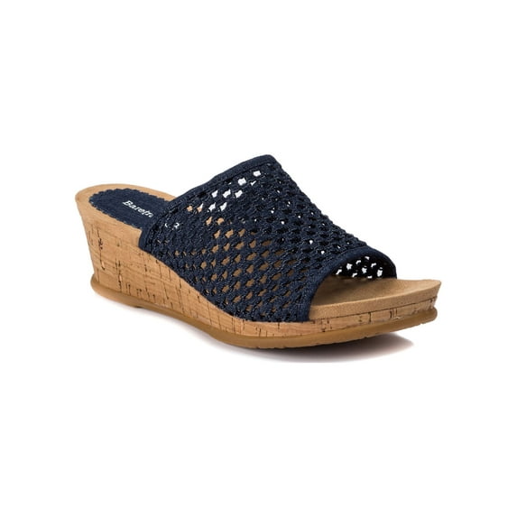 Baretraps Women's Flossey Wedge Slide Sandal