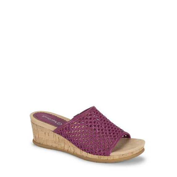 Baretraps Women's Flossey Wedge Slide Sandal