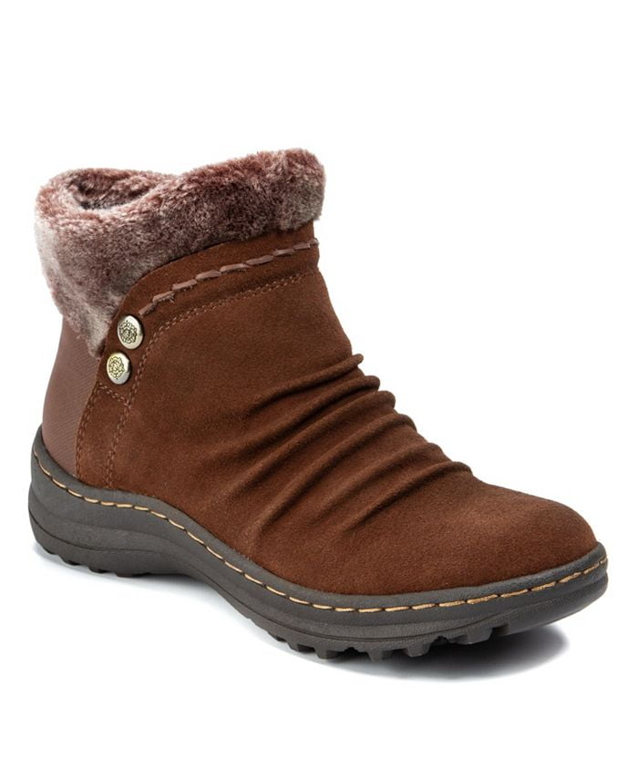 Baretraps Womens Alick Winter Boots Faux Fur Cold Weather Black Size 10 M Walmart