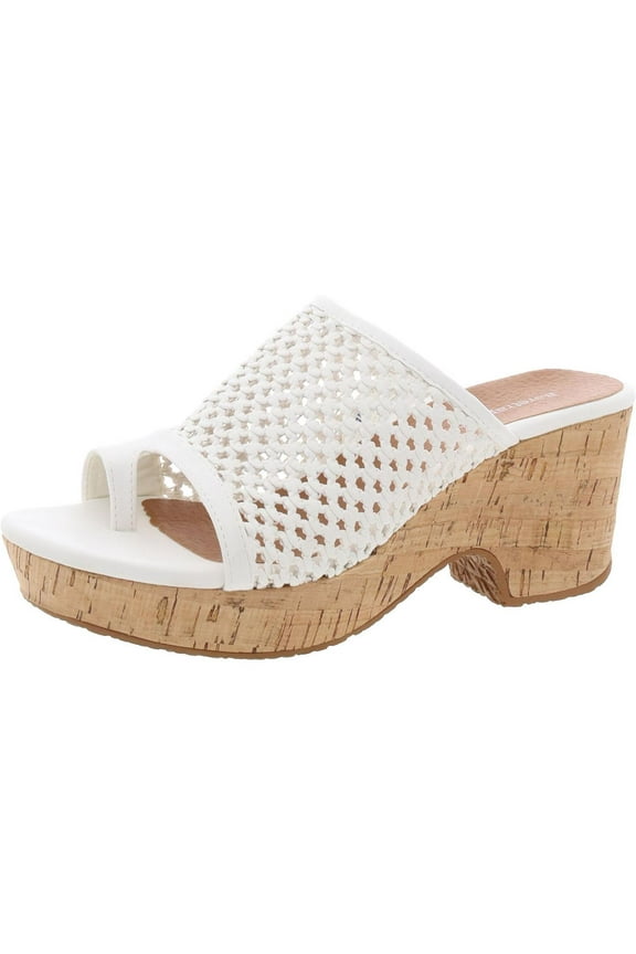 Womens BETHIE Open Toe Heels Wedge Sandals