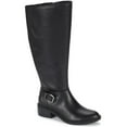 thumbnail image 1 of Baretraps Womens Sasson Faux Leather Tall Knee-High Boots, 1 of 5