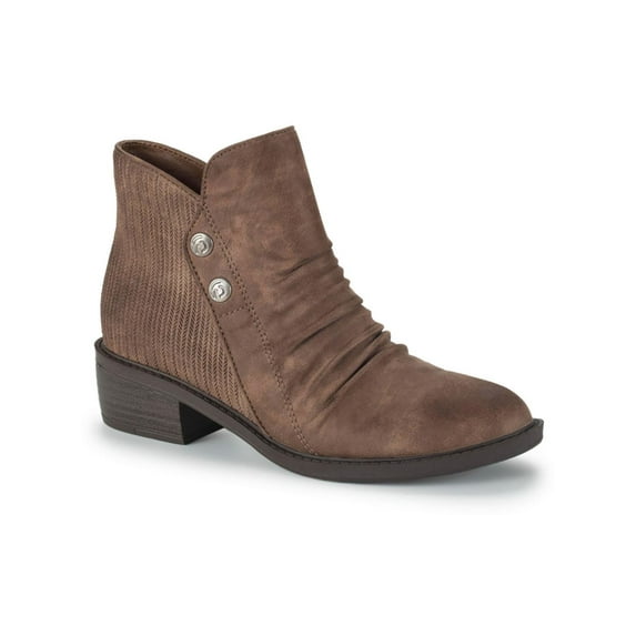 Baretraps Womens Stevie Faux Suede Ankle Booties
