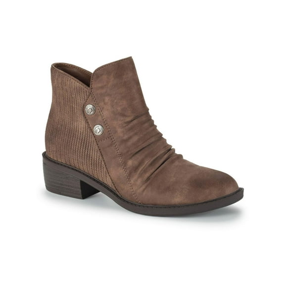 Baretraps Womens Stevie Faux Suede Ankle Booties