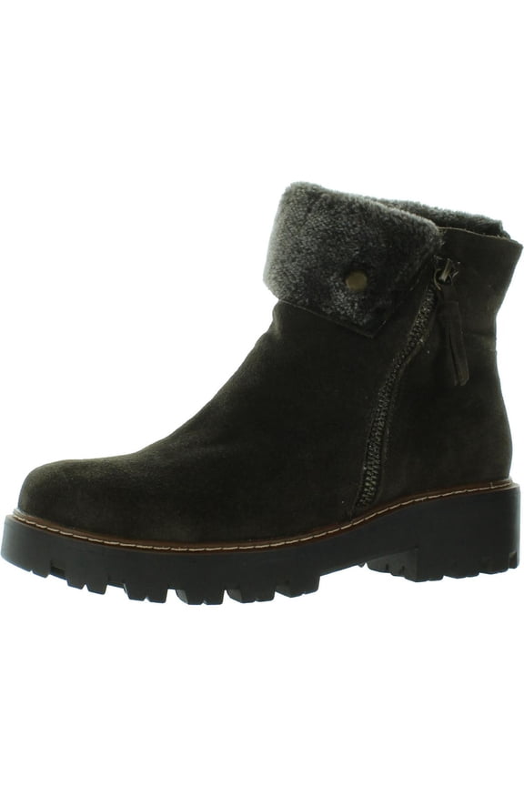 Womens Wyoming Suede Booties Ankle Boots
