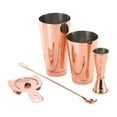 thumbnail image 1 of Barfly 5 Piece Basics Cocktail Set, Copper, 1 of 5