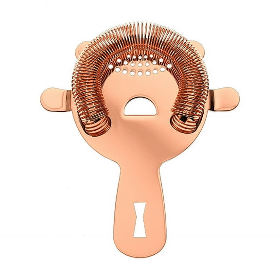 Barfly Heavy-Duty Spring Bar Strainer w/4 Prongs, One Size, Copper