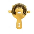 thumbnail image 1 of Barfly Heavy-Duty Spring Bar Strainer w/4 Prongs, One Size, Gold, 1 of 6
