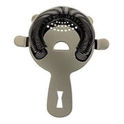 Barfly Heavy-Duty Spring Bar Strainer w/4 Prongs, One Size, Gun Metal Black