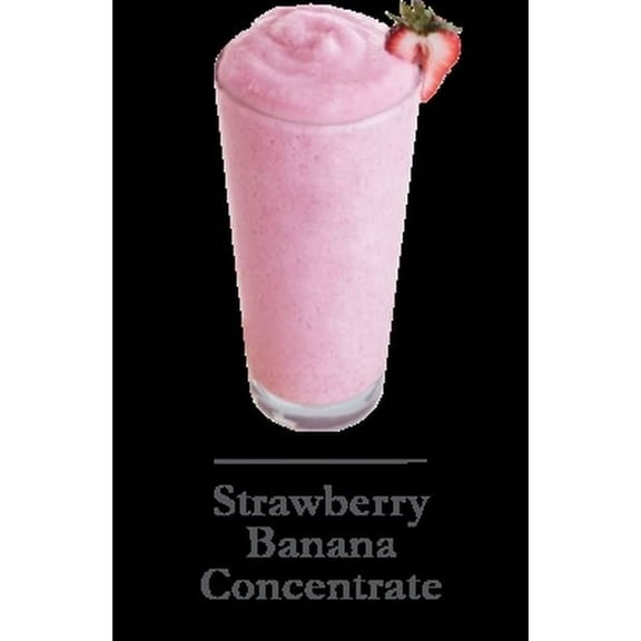 Barfresh 1 Plus 1 Strawberry Banana Smoothie Concentrate, 128 Ounce -- 4 per case