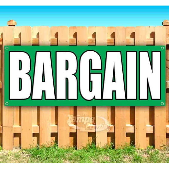 Bargain 13 oz Vinyl Banner With Metal Grommets