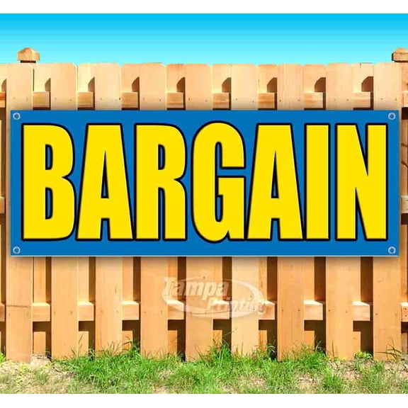 Bargain 13 oz Vinyl Banner With Metal Grommets