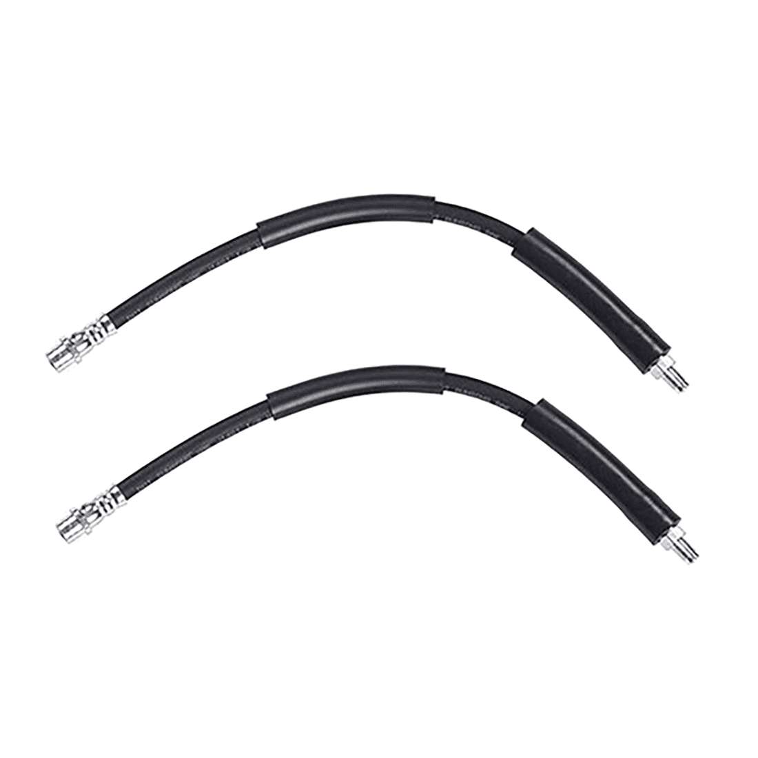 3/8 UNF x 480mm long FLEXIBLE BRAKE HOSES PAIR