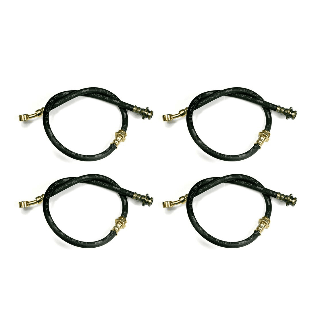 BargainZoom Front and Rear Brake Hose, Brake Line Brake Hydraulic Hose