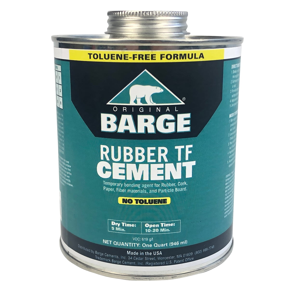 ZELIKOVITZ Barge All-Purpose TF Rubber Cement - Quart