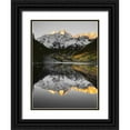 thumbnail image 1 of Barger, John 12x14 Black Ornate Wood Framed with Double Matting Museum Art Print Titled - White River Sunrise, 1 of 4