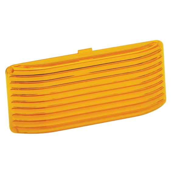 Bargman 34-78-022 Porch Light #78 - Amber Replacement Lens Only