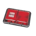 thumbnail image 1 of Bargman 34-84-008 Red Double RV Trailer Tail Light with Backup Lens & Black Base, 1 of 2