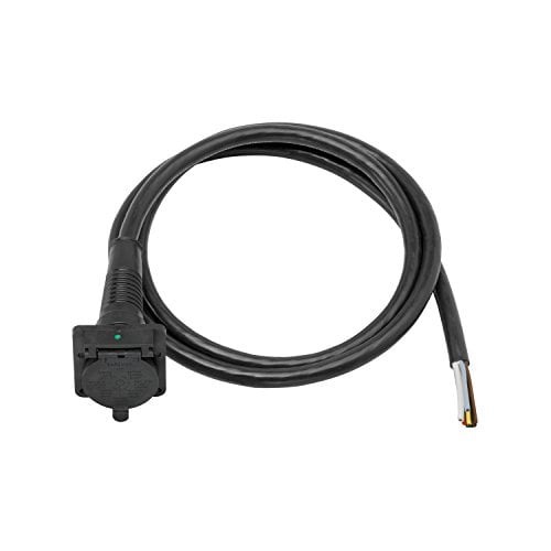 Bargman 7-Way Super Sealed Car End w/ 2' Cable 51-87-002