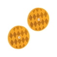 thumbnail image 1 of Bargman 74-68-020 Round Center-Mount Reflector - Amber, 3-3/16", 1 of 2