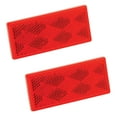 thumbnail image 1 of Bargman 74-71-180 Rectangular Adhesive Reflector - Red, 3-1/4" x 1-1/2", 1 of 2