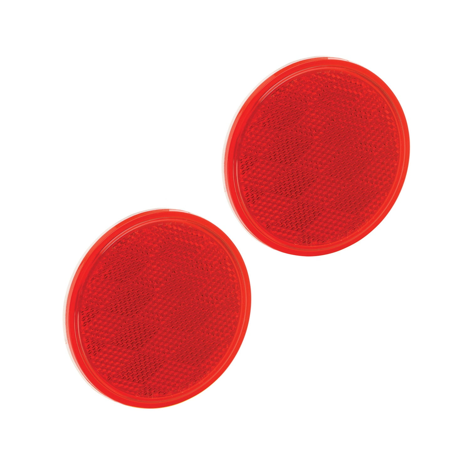 Reese Reflector 2-3/16in Round Adhesive Mount Red Reese Reflector 2-3/16in Round Adhesive Mount Red
