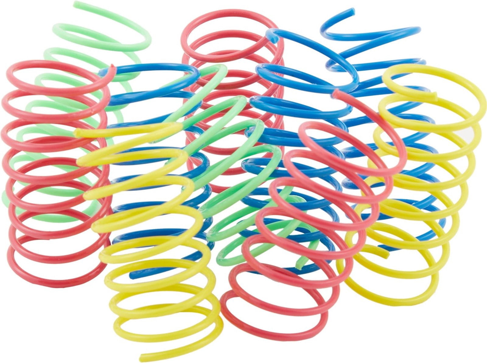 Barhoo Cat Toy Spring Rotating Swinging Interactive Kitten Plaything Indoor Outdoor Plastic Durable Hunting Exercise Entertainment Pet Supplies Cat Activity Toy Feline Play Accessories 10-Toy