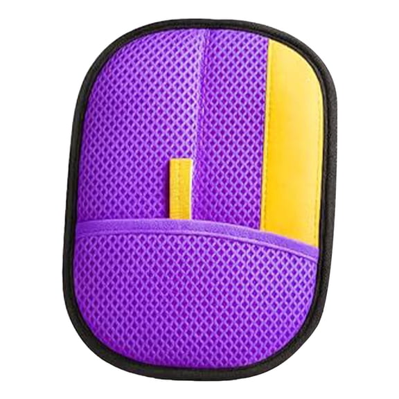 Barhoo Double-Sided Pet Grooming Gloves for Cats and Dogs, Anti-Static Gloves for Effective Fur Removal and Massage, Lightweight and Flexible for Comfortable Use 1 Glove