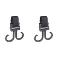 thumbnail image 1 of Barhoo Double Stroller Hooks, Car Seat Hook, Adjustable Hook, Stroller Hanger Hook, Stroller Organizer Hook, Durable and Sturdy, Used for Hanging Items(Black), 1 of 5
