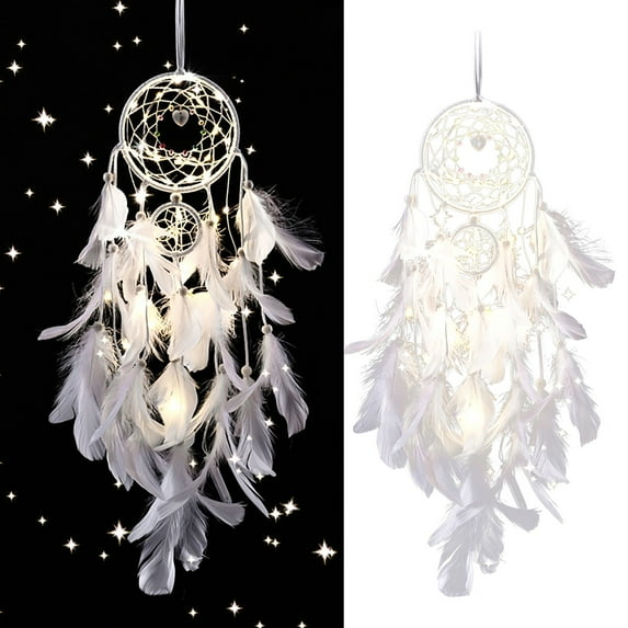 Barhoo Dream Catcher, Hangs Clearance, Dream Pendant Wall Decor Crystal Stone Handmade Dream Bedroom Boho Home Decor Wedding Decorations Craft Gift A