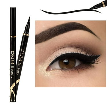 Barhoo Eyeliner Pen, Pen Clearance, Matte Color Liquid Eyeliner, 12 Colors Liquid Eyeliner Waterproof Long Lasting Liquid Colorful Eye Liner Pen 1ml Black