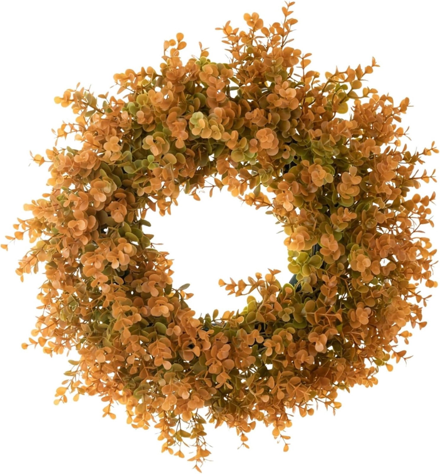 Barhoo Fall Wreaths for Front Door Fall Door Wreath 18 Inch Artificial ...