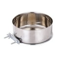 thumbnail image 1 of Barhoo Stainless Steel Hanging Dog Bowl for Crate Cage Fixed Mountable Food Water Dish Elevated Feeder Elevated Pet Bowl Non Slip Durable Easy Cleaning Small Medium Large Dogs Cats Rabbits, 1 of 9