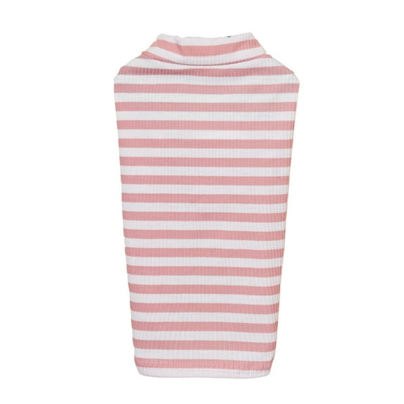 Barhoo Striped Pet Sweater Fashion Winter Warm Clothes Soft Cotton Knitwear Two-Legged Pullover Coat Costume for Small Dogs Cats Puppy Kitten Chihuahua Apparel Accessories 1 Piece of Clothing