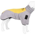 thumbnail image 1 of Barhoo Stylish Dog Winter down Jacket Lightweight Puffer Coat Warm Thickened Pet Apparel Water Resistant Soft Comfortable Zipper Closure Reflective Vest for Cold Weather Walking Hiking Outdoor, 1 of 9