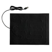 Barhoo Usb Pet Heating Pad Reptile Warming Mat Leather Climbing Pad Temperature Adjustable Small Animal Insulation Pad for Tortoise Lizard 1* Heating Element