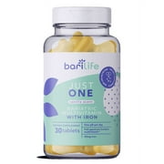Bari Life Just One Multivitamin with Iron Size 30-Count