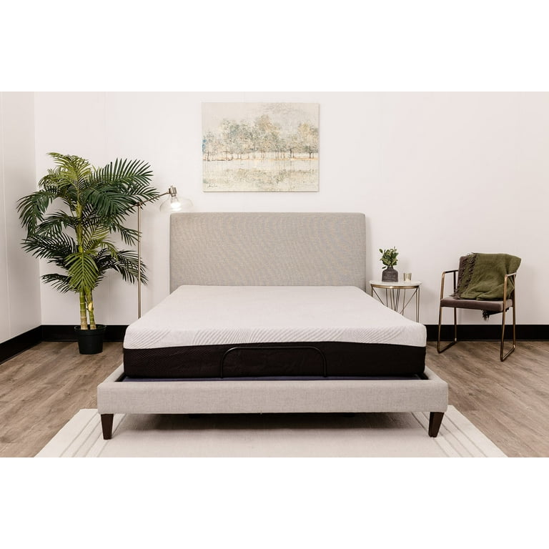 Bari Soft Gel Memory Foam Tight Top 12 Mattress Queen