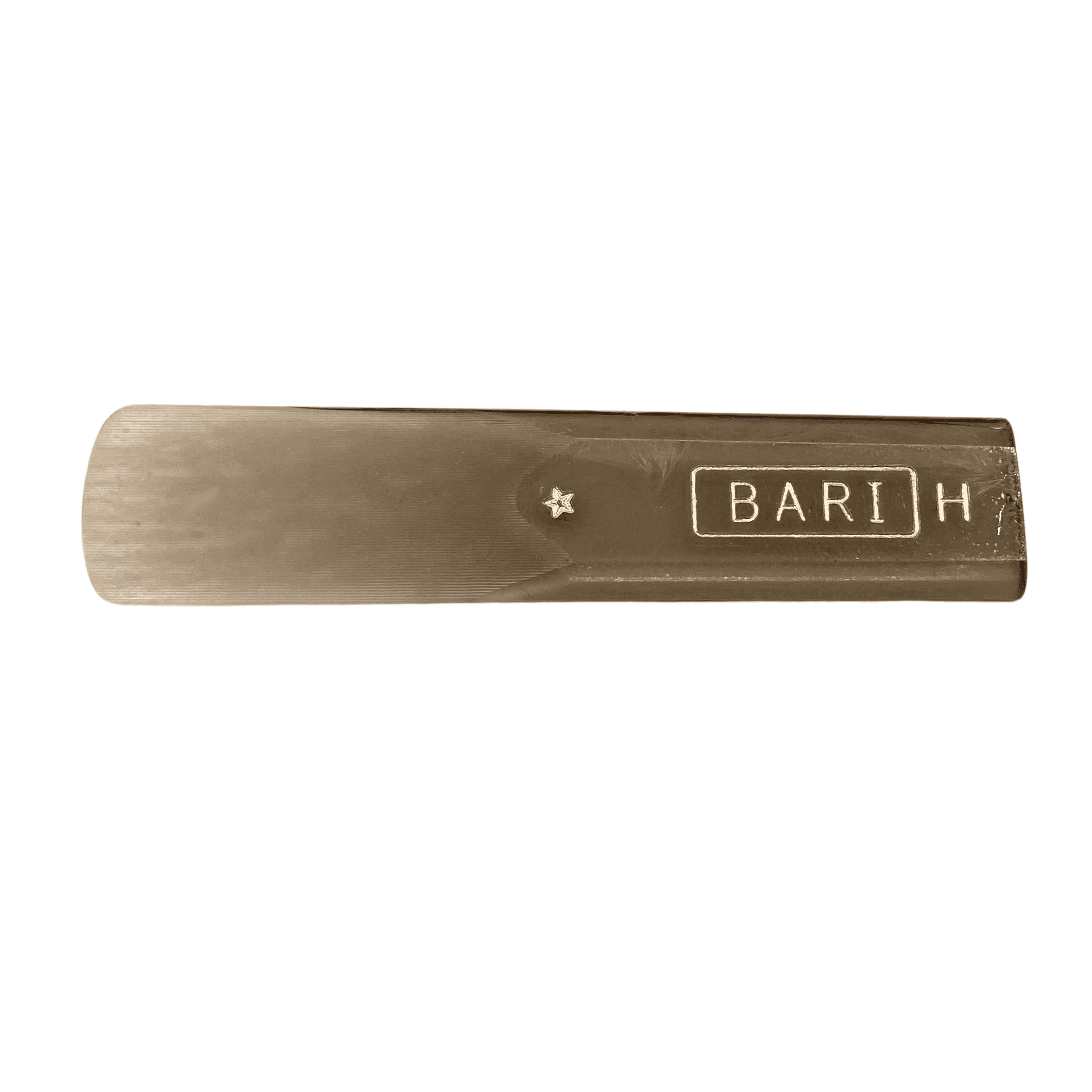 Bari Synthetic Bass Clarinet Reed, Star (Gold) - Strength: Hard 3.5 - 4.0