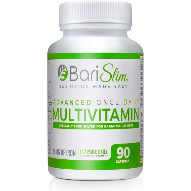 BariSlim Advanced Once Daily Bariatric Multivitamin Capsule 45 mg of